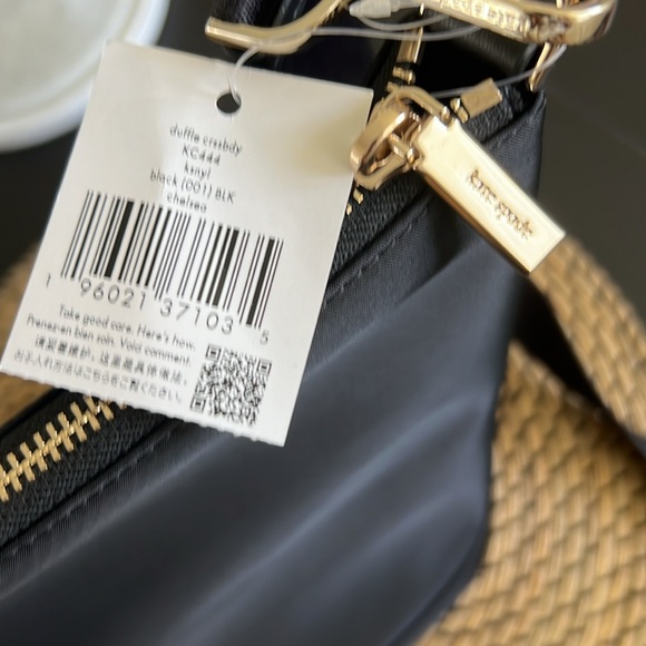 Kate Spade Chelsea Duffle Crossbody Bag Black KC444 - Picture 12 of 12
